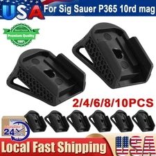 2/4/6/8/10PCS Pinky Grip Extension Only for SIG Sauer P365 10rd Magazine