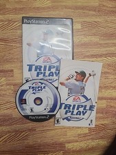 Triple Play Baseball PlayStation 2 PS2 Video Game Complete MLB Sports Case