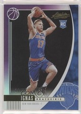 2019-20 Panini Absolute Memorabilia Purple /25 Ignas Brazdeikis #46 Rookie RC