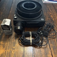 Excellent Condition Kodak Carousel 750H Projector Black Power Tested