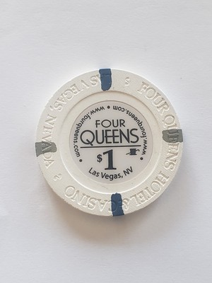 1.00 Chip from the Four Queens Casino Las Vegas Nevada 