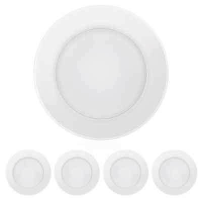 ECOELER 4 Inch LED Disk Light, Dimmable Flush Mount Ceiling Light, 10.5W 650L...