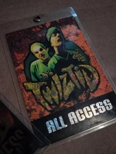 Twiztid Green Book Tour All Access Backstage Pass.ICP Juggalo Dark Lotus MNE