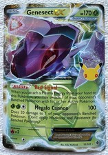 30th Celebration Pokémon Genesect EX 11/101 Plasma Blast Team Plasma Holo EN on eBay