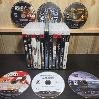 PS3 Game Lot of 17 GTA IV Heavy Rain Beyond Two Souls Batman inFAMOUS Tested