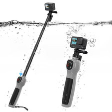 TELESIN Underwater Selfie Stick Waterproof Diving Extendable Selfie Stick Wirele