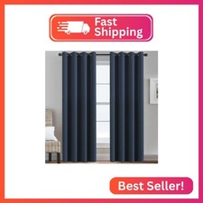 H.VERSAILTEX Ultra Thick and Soft Curtains Blackout for Bedroom Window Treatment