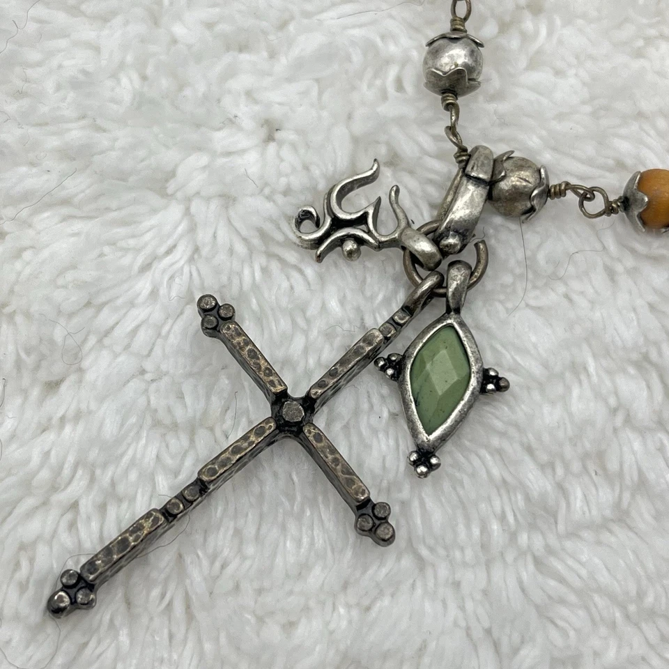 Lucky Brand крест ожерелье распятие подвеска Om мое добро - Изображение 2 из 4