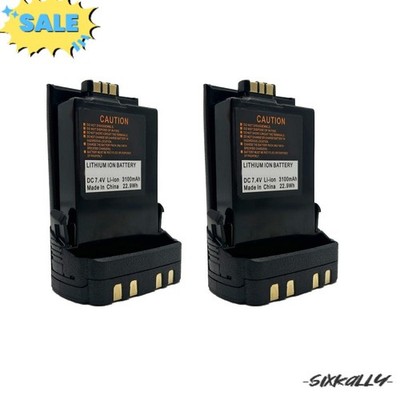 2x NNTN7038 Battery 3100mAh For APX7000 APX7000XE APX8000 APX8000XE SRX2200