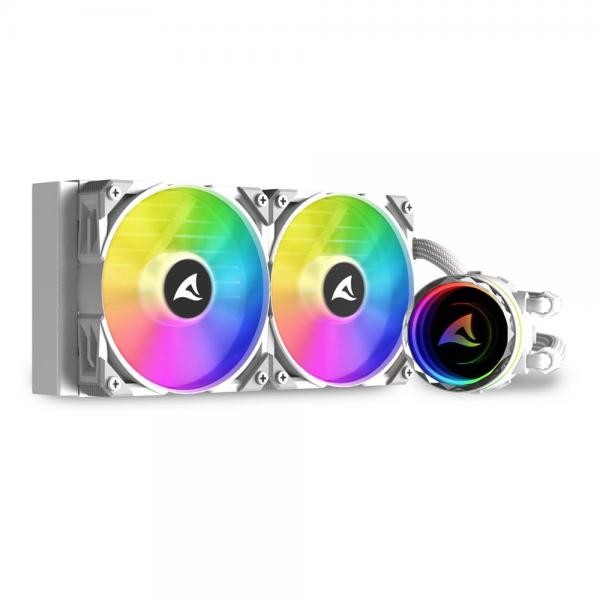 Sharkoon Refrigerazione Liquida S80 Rgb 240Mm 2 Ventole Rgb - Immagine 5