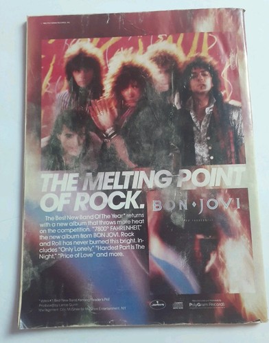 July 1985 Hit Parader Ozzy Osborne Twisted Sister Centerfold Iron Maiden - Picture 2 of 6