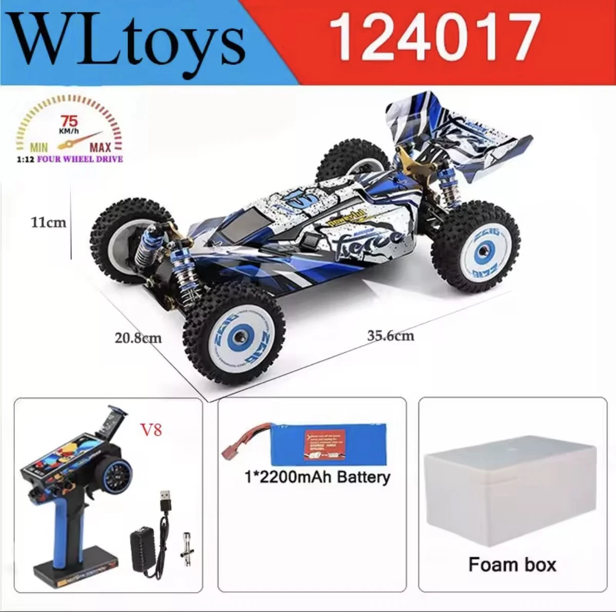 WLtoys 1:12 Hobby RC Car, Truck & Motorcycle Crawlers for sale | eBay