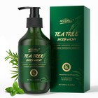 Tea Tree Oil Body Wash Natural Organic Mint Eucalyptus Coconut Oil Shower Gel...