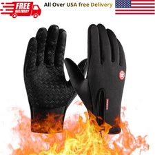 gloves winter warm men women thermal windproof waterproof touch screen mittens