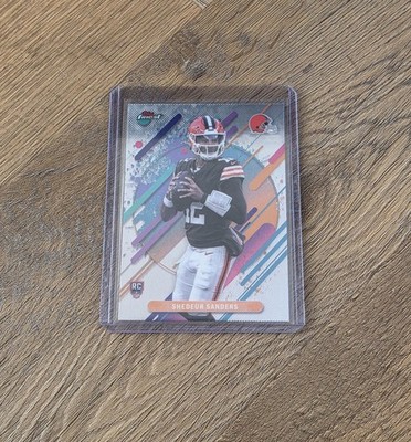 Shedeur Sanders 2025 Topps Finest RARE Browns Rookie #206