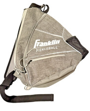 Franklin Pickleball Multi Purpose Sling Bag Gray Phone Pocket