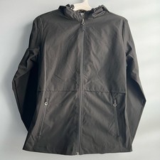NWOT WP Weatherproof Women's Rain Jacket Black Size Small