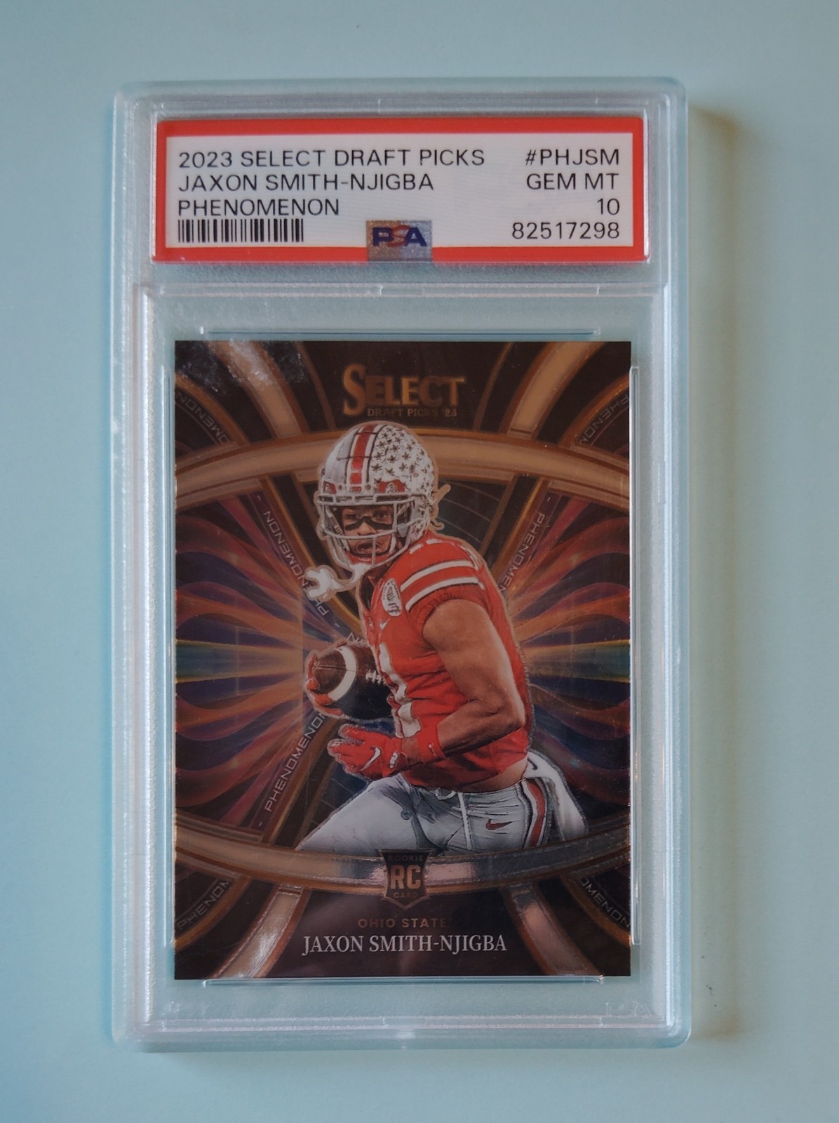 Jaxon Smith-Njigba Panini Select Draft Picks Phenomenon #PHJSM Base