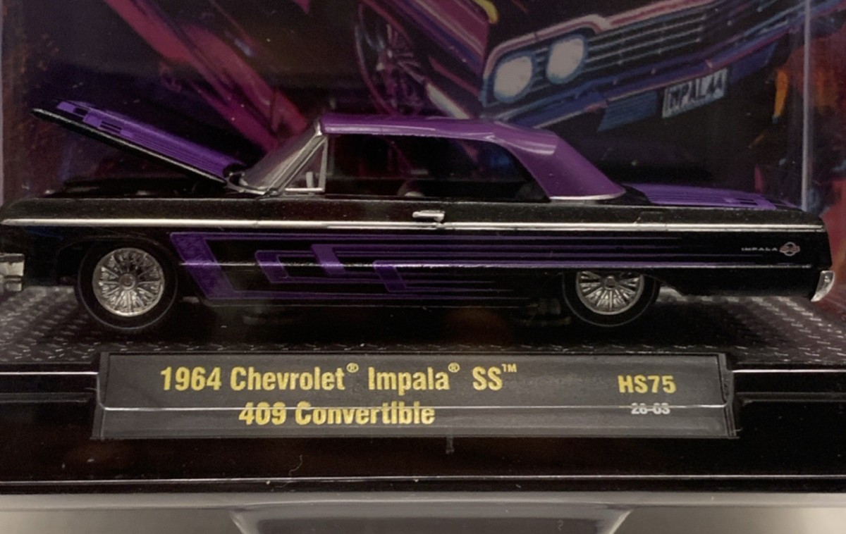Vintage M2 Machines 1:64 Diecast 1964 Chevrolet Impala SS 409