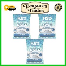 Dishwasher Water Softener Salt, Pre-Soaking Action, 3 x 5kg Packs 2.33 per kilo