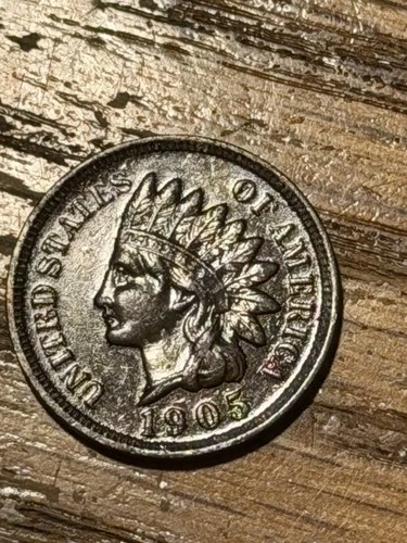 1905 Indian Head Cent  XF! Lacquered