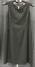 Kasper Black Sleeveless Sheath Dress