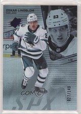2022-23 SPx Colored Holofoil 27/149 Oskar Lindblom #69 fm0