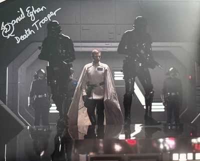Star Wars Daniel Eghan Autogramm Rogue One 8x10 Foto - ORIGINAL signed