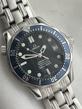 Omega Seamaster Professional Automatic 300m WaveDial 36mm MidSize Full Set Blue
