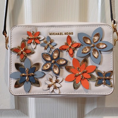 Michael Kors Kameratasche Leder Blumen