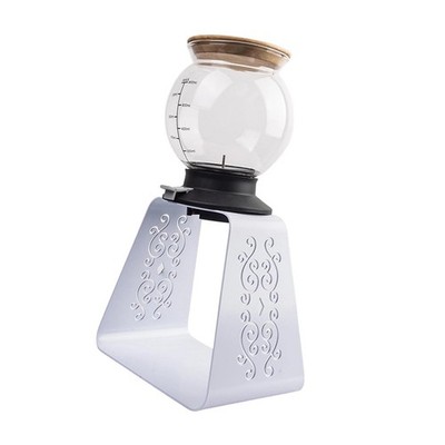Glas Tee Tropfer Ständer Set Leicht zu Reinigen Teekanne Heiß Kalt Brühen Kaffeemaschine