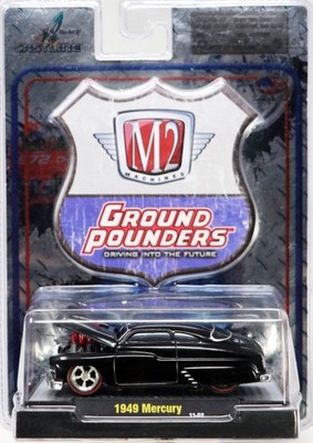 M2 Machines 1949 Mercury Ground Pounders - 81161 11-02 NRFP 2011 Black 1:64
