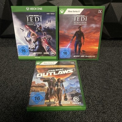 Star Wars Outlaws, Jedi Survivor, Jedi Fallen Order Microsoft Xbox