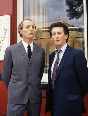 #ad Jasper Carrott as Bob Louis Robert Powell as Briggs in BBC comedy Old Photo AU $10.00