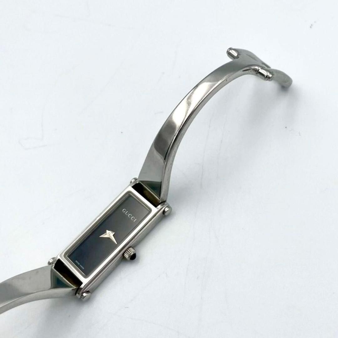Gucci 1500L Quartz Rectangular Bangle Watch Unise… - image 9