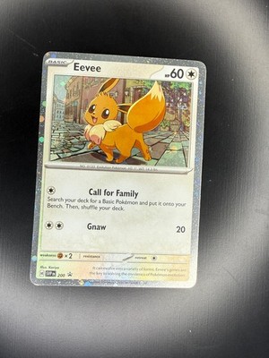 Eevee - 200 (Cosmos Holo) SVP 200 Holo Promo Scarlet & Violet Promo Pokemon NM