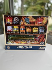 MasterPieces 72046 Jigsaw Puzzle Deluxe 2000 Piece Lionel Trains Shelves Stocked