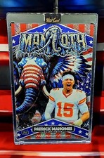 2025 Wild Card JUMBO National Exclusive Mammoth PATRICK MAHOMES USA 1/1 