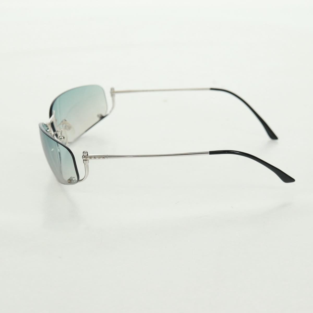 PRADA Sunglasses metal Blue Auth 168780V thumbnail 4