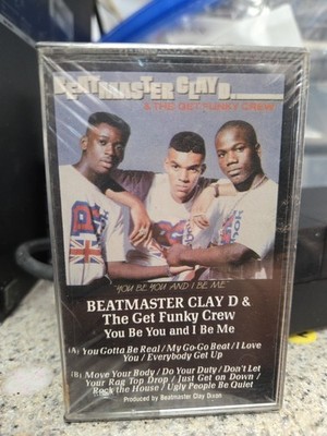 Beatmaster Clay D & The Get Funky Crew Cassette Tape New