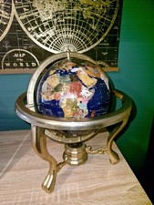 LARGE 15" GEMSTONE GLOBE