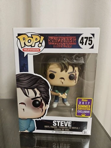 Funko Pop! Vinyl: Stranger Things - Steve Harrington (w/ Bat) - #475