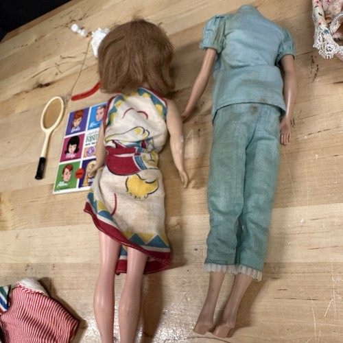 Vintage Mattel Midge Ash Blonde Bubble 1960s; Barbie Baby Sits & Accessories - Picture 16 of 19