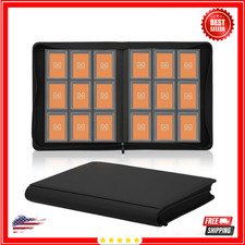 Toploader Binder Holds 288 Toploaders 9 Pocket Top Loader Binders for 3 x 4''USA