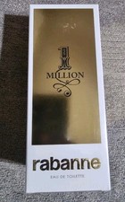 1 Million by Paco Rabanne, 3.4 oz Pure Parfum Spray for Men New Sealed Plastic