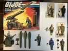 Vintage 1982 G.I. Joe Straight Arm Lot Scarlet Cobra Commander Snake Eyes ARAH