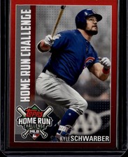 Kyle Schwarber 2019 Topps Chicago Cubs Home Run Challenge Codes