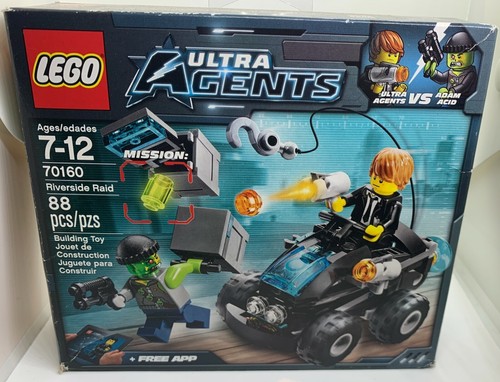 Lego Ultra Agents Riverside Raid 70160 FREE SHIPPING 673419210461| eBay