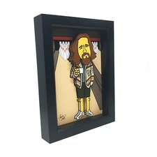 The Big Lebowski 3D Art Movie Poster Print Sweater Coen Brothers Bowling Alley