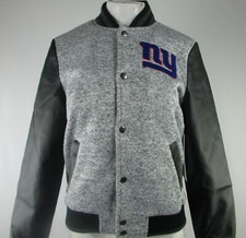 New York Giants NFL G-III Women's Button Up Bomber